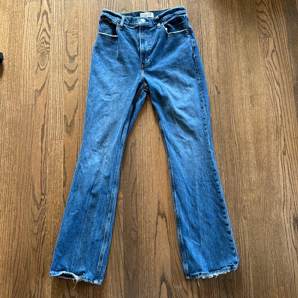 Abercrombie & Fitch 70s Vintage Flare Ultra High Rise